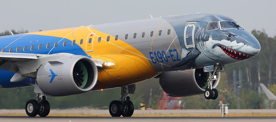 Dünyanın en renkli ve ilginç uçağı Embraer’den! Dünyanın en renkli ve ilginç uçağı Embraer’den!